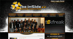 Desktop Screenshot of be-inside.eu